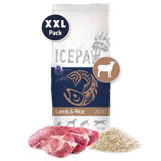 ICEPAW Lamb & Rice Trockenfutter 14kg