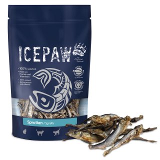 ICEPAW Snack Sprats 125g for cats