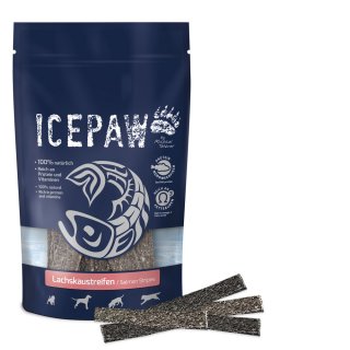 ICEPAW Snack Salmon Stripes 15 pcs