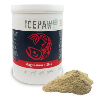 ICEPAW Magnesium + Zink 650g