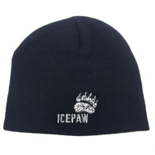 ICEPAW beanie knitted hat, navy