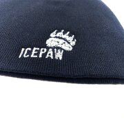 ICEPAW beanie knitted hat, navy