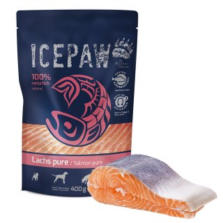 ICEPAW Lachs pure 400g - 100% natürlich