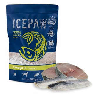 ICEPAW Omega 3 400g - 100% natural
