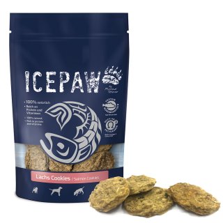 ICEPAW Lachs Cookies 100g