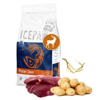 ICEPAW Polar Deer Dry Food 2 kg