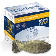 ICEPAW Dorschkauknochen Box 20 Stk.