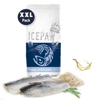 ICEPAW Puppy Junior Pure Dry Food 14kg