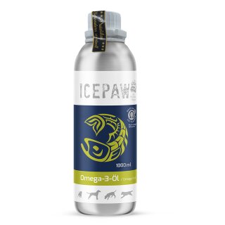 ICEPAW Omega 3 Öl 1000 ml