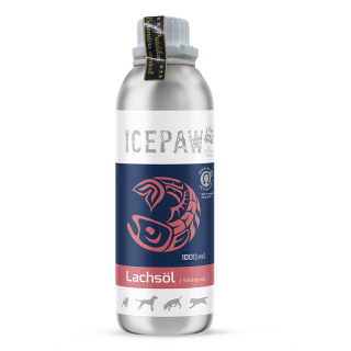 ICEPAW Lachsöl 1000 ml