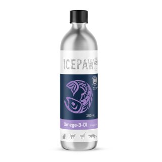 ICEPAW Omega 3 Oil 250ml for cats