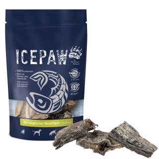 ICEPAW Snack Norwegian Stickfish 250g